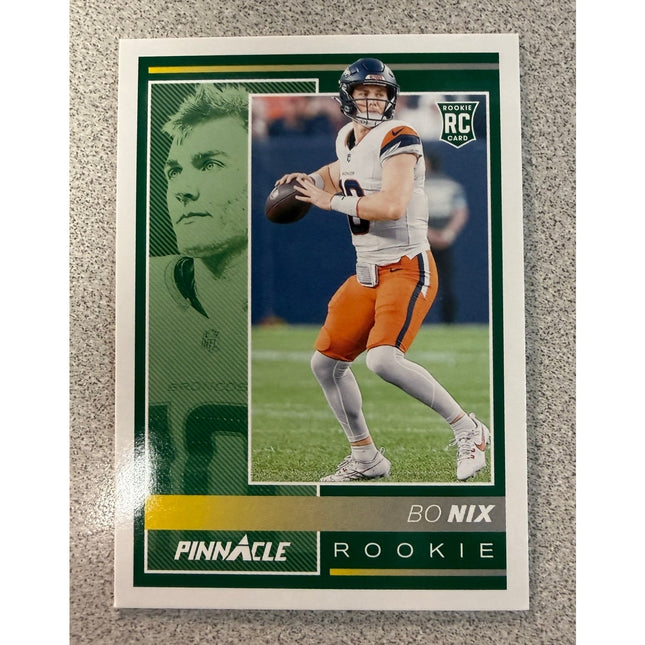 2024 Panini Encore Bo Nix RC Rookie #208 Base Broncos