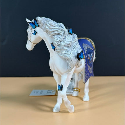 Hamilton Collection Enchanting Wonders Horse Butterfly Figurines 5" #0811 COA OB