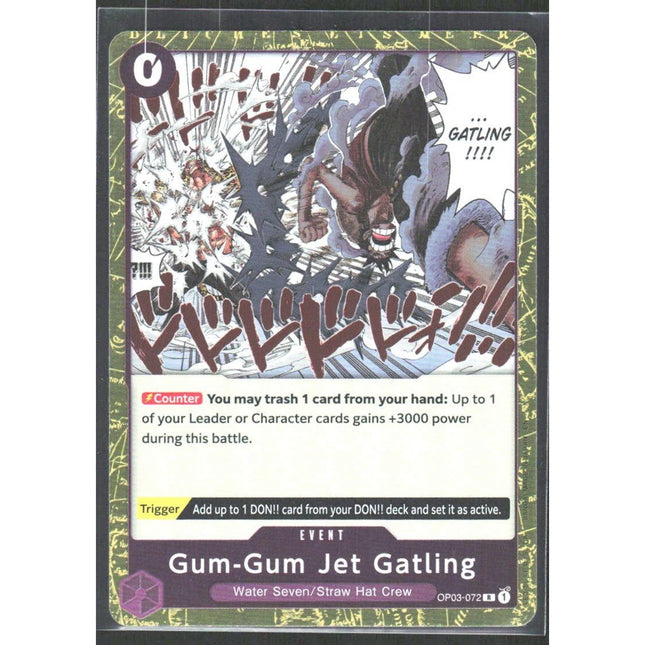 Gum-Gum Jet Gatling (Reprint) Premium Booster -The Best- Vol. 2 #OP03-072 Rare