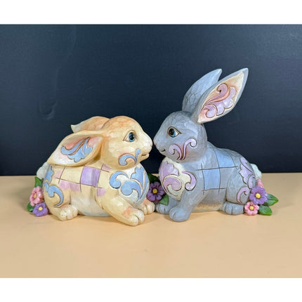 Jim Shore Heartwood Creek So Happy Together 4056940 Figurine No Box