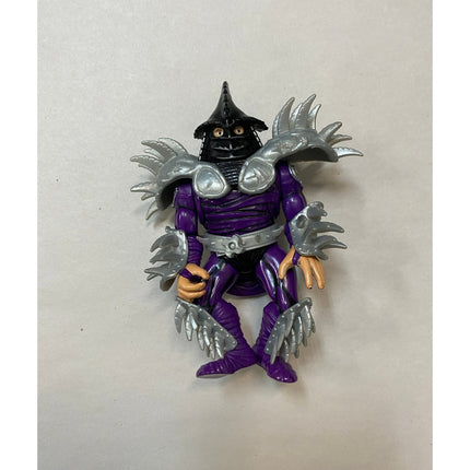 Vintage 1991 TMNT Super Shredder Action Figure – Playmates Ninja Turtles 90s Toy
