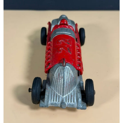 Vintage Hubley #22 Racer 7" Cast Iron Diecast Race Car Toy