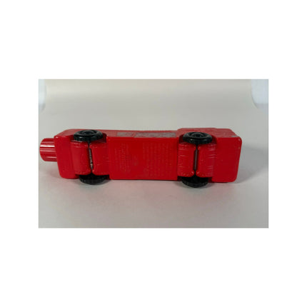 Vintage 1960s Soaky Speed Toys Fire Engine Ladder Truck Soap Bottles Set