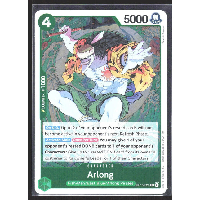 Arlong Adventure on Kami's Island #OP15-023 Rare