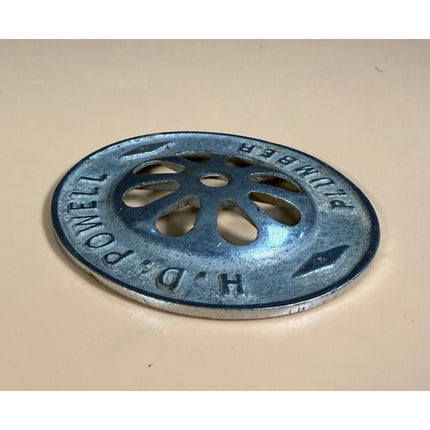 H.D. Powell Antique Plumber Drain Cover Sink Tub Shower Strainer