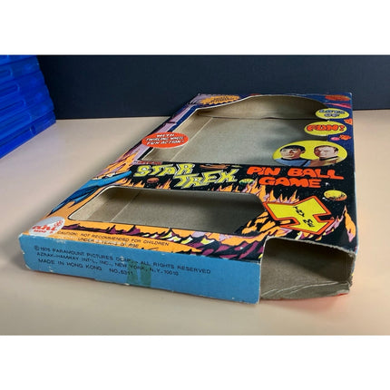 1976 Star Trek Pinball Game AHI Azrak-Hamway Kirk Vintage Handheld Toy w/ Box