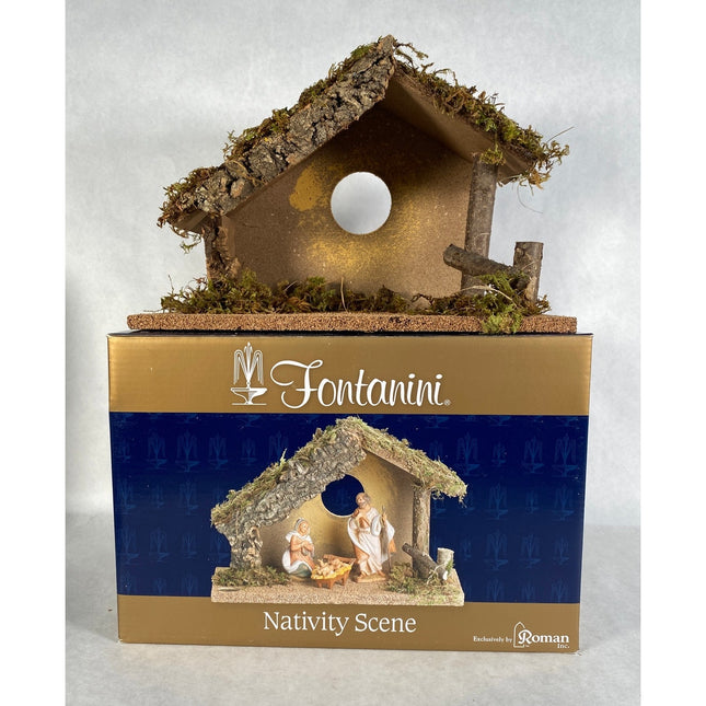 Nativity Scene Stable Only by Roman Fontanini Structure #55043 OB