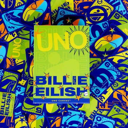 UNO Canvas Billie Eilish Card Game by Mattel Limited Edition New Sealed