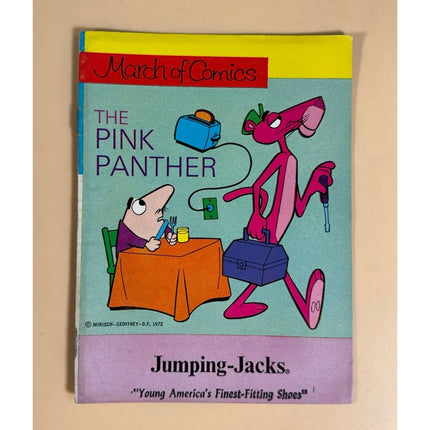 March of Comics #376 The Pink Panther Western Publishing Vintage Comic VG/F
