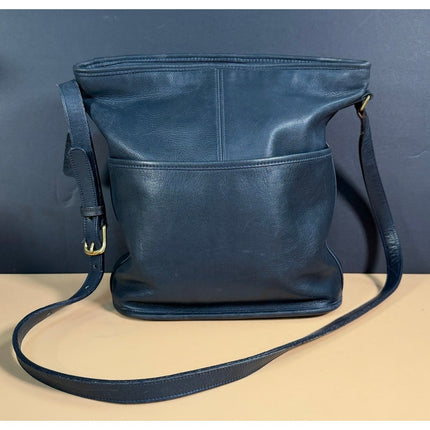 Coach Legacy Soft Black Leather Crossbody Shoulder Bag 0309-201 Vintage