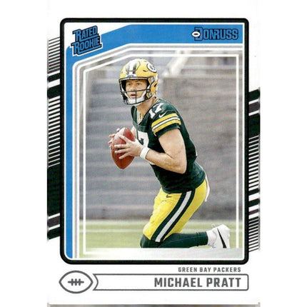 Michael Pratt 2024 Donruss #339 RC Green Bay Packers