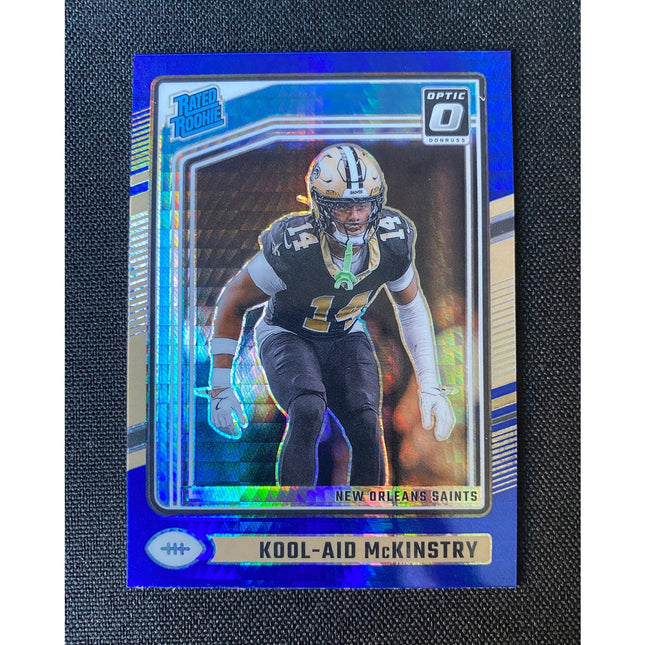 Kool Aid-McKinstry 2024 Optic 264 Saints Rated Rookie 
Blue