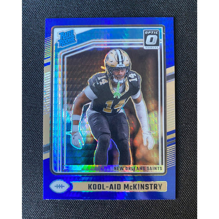 Kool-Aid McKinstry 2024 Donruss Optic #264 RC Rookie Card Blue Saints