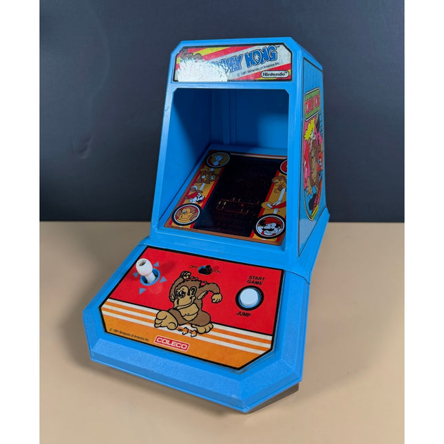 Coleco Vintage Donkey Kong Mini Tabletop Video Arcade Game Working!