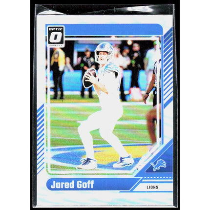 Jared Goff 2024 Donruss Optic #63 Detroit Lions