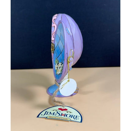 Jim Shore Heartwood Creek Sing for Spring 4056945 Hinged Egg Chick Figurine