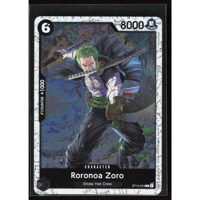 Roronoa Zoro Premium Booster -The Best- Vol. 2 #ST14-013 Common