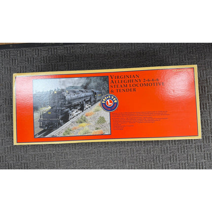 Lionel 6-28028 Virginian 2-6-6-6 Allegheny Steam Locomotive Tender NIB