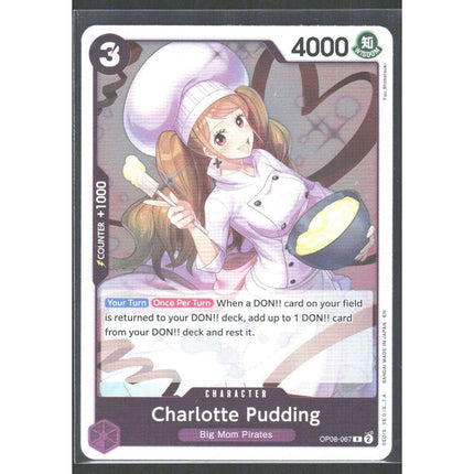 Charlotte Pudding Premium Booster The Best Vol. 2 #OP08-067 Rare