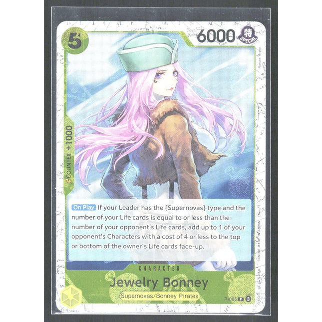 Jewelry Bonney (CS 25-26 Reg Textured Chase Promo) OP Promo Cards #P-085 Promo
