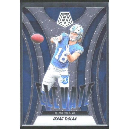 Isaac TeSlaa 2025 Panini Mosaic Elevate #8 Detroit Lions