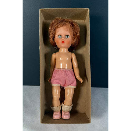 Virga 8" Doll Original Box Rooted Hair Vintage Collectible Play Doll