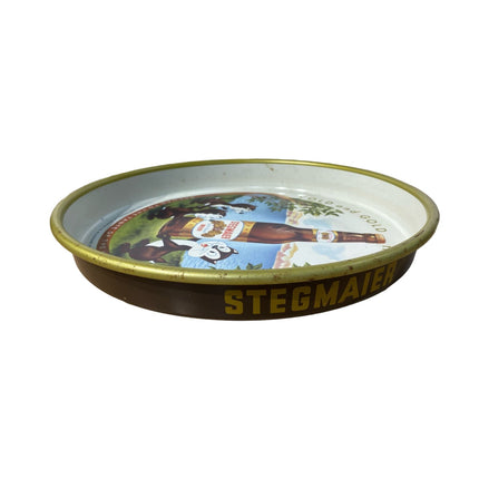 Vintage 1959 Stegmaier Beer Round Tray
