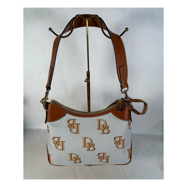 Dooney & Bourke Monogram Small Hobo Shoulder Handbag NWT MSRP $298