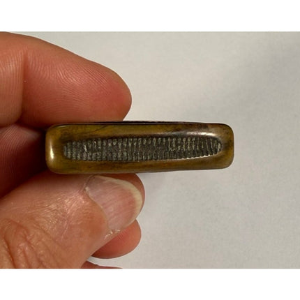 Delaware Water Gap, PA. Souvenir Celluloid Wrapped Match Safe Holder 3" Vintage