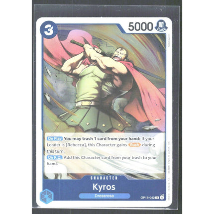 Kyros Adventure on Kami's Island #OP15-042 Rare