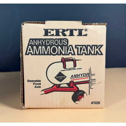 ERTL Anhydrous Ammonia Tank #326 1:16 Scale Farm Toy NIB 10"