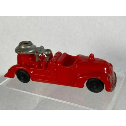 Vintage Hubley Kiddietoy Plastic Fire Pumper Fire Truck Toy Collectible