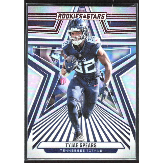 Tyjae Spears 2024 Panini Rookies & Stars #95 Tennessee Titans
