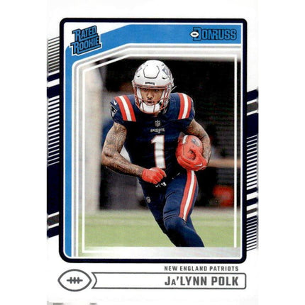 Ja'Lynn Polk 2024 Donruss #373 RC New England Patriots