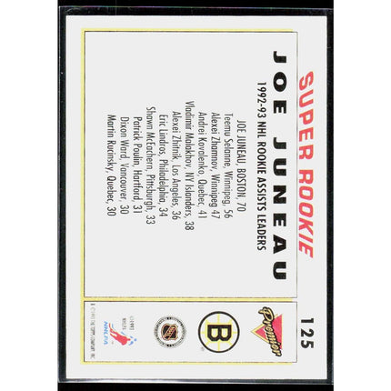 Joe Juneau 1993-94 Topps Premier #125 Boston Bruins