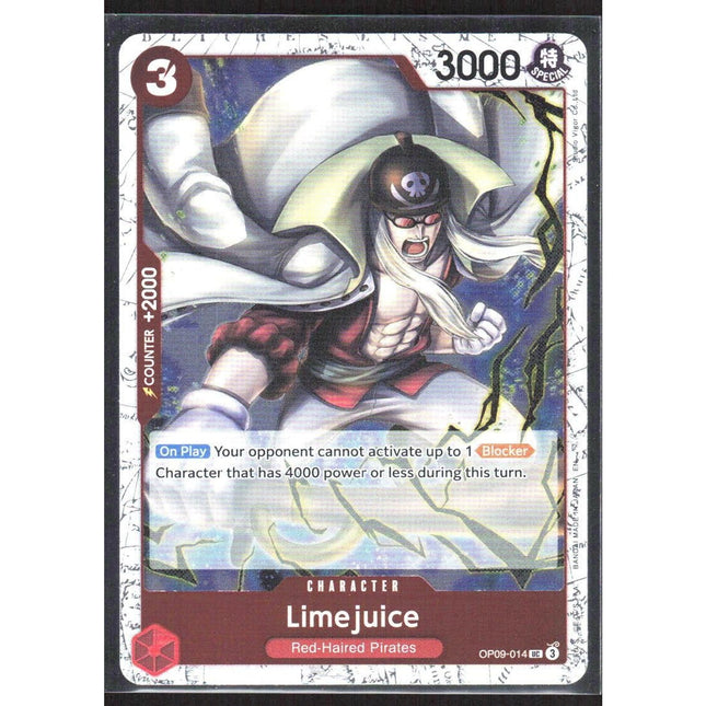 Limejuice (Pirate Foil) Premium Booster -The Best- Vol. 2 #OP09-014 Uncommon
