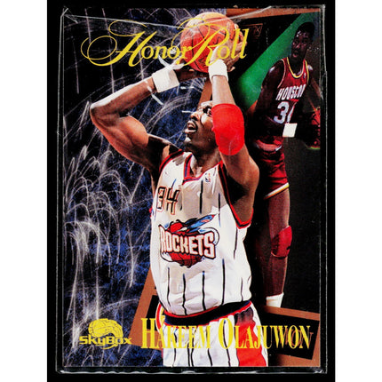 Hakeem Olajuwon 1995-96 SkyBox Premium #257 Houston Rockets