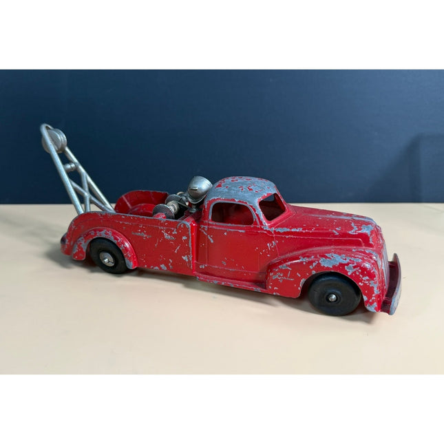 Vintage Hubley Kiddie Toy Wrecker Tow Truck Diecast Metal #474