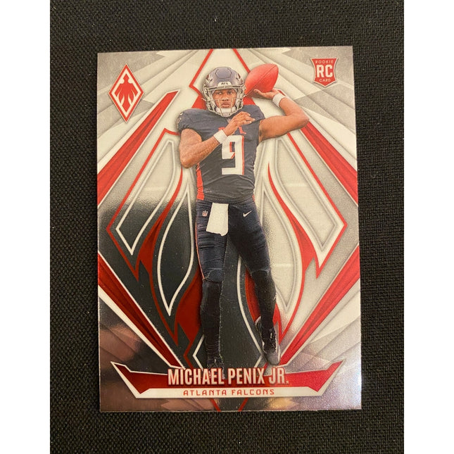 Michael Penix Jr. 2024 Panini Phoenix #229 RC Silver Falcons
