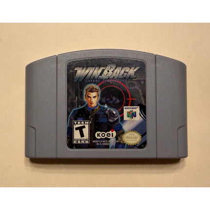 WinBack: Covert Operations Nintendo 64 N64 Game Cartridge Retro Action