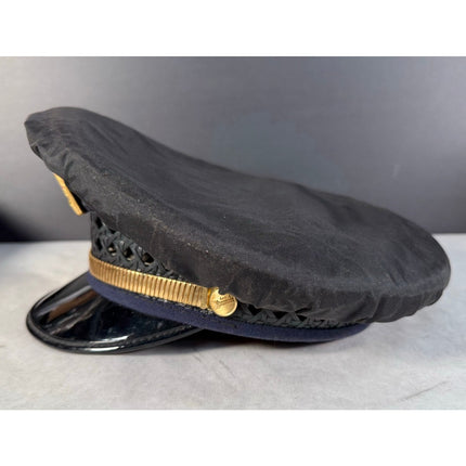 Amtrak Conductor Railroad Hat with Rain Cover
