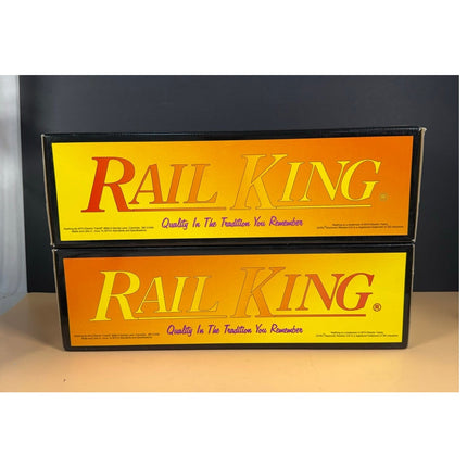 MTH RailKing Chessie F-3 Diesel Locomotive 30-2118-1 Powered 30-2119 Non-Powered