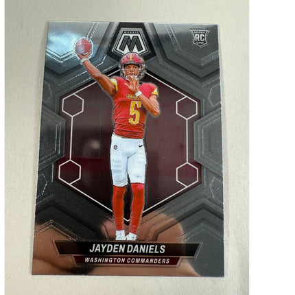 2024 Panini Mosaic Jayden Daniels RC #302 Rookie Card Commanders QB NFL Draft