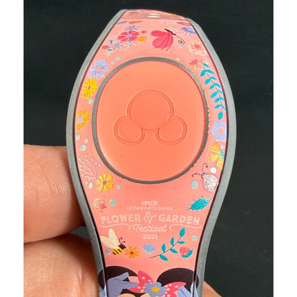 Disney Parks EPCOT 2021 Flower & Garden Festival Minnie Mouse MagicBand LE 2500