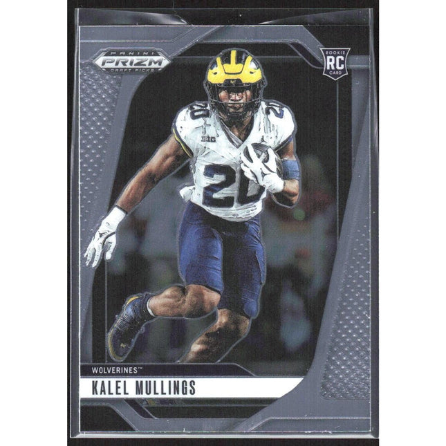 Kalel Mullings 2025 Panini Prizm Draft Picks #64 Michigan Wolverines