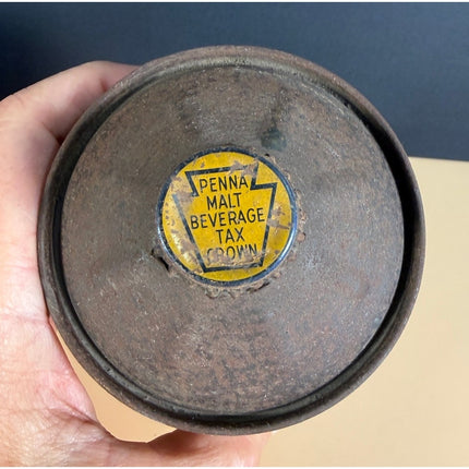 Schmidt’s Light Beer Cone Top Can 7.5" Vintage Brewery Advertising Collectible