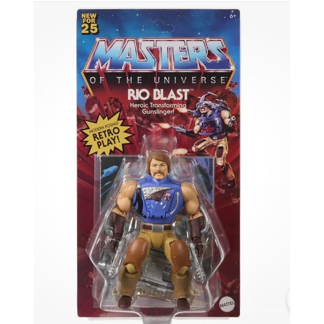 Rio Blast Masters of the Universe Origins 2025 Mattel Creation Brand New Release