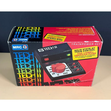 MRC Tech 2 Transformer 027 Model Train Power Supply NIB