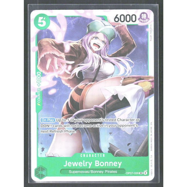 Jewelry Bonney Premium Booster -The Best- Vol. 2 #OP07-026 Super Rare