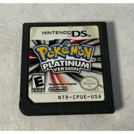 Pokémon Platinum Version 2009 Nintendo DS Cartridge Complete in Box Authentic